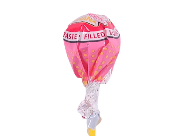 Super bubble aardbei-banaan lolly