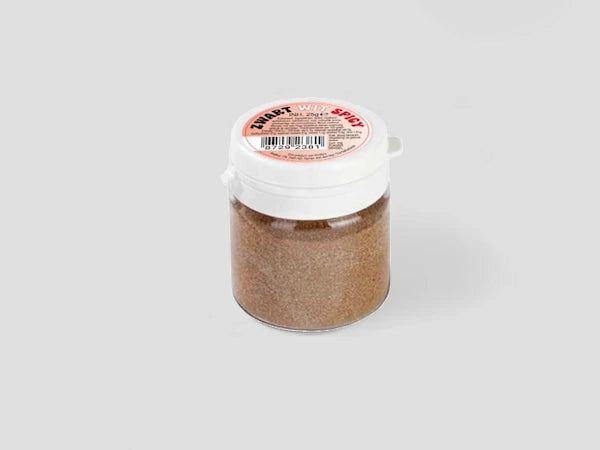 Zwart wit poeder spicy