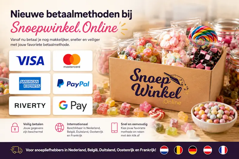 Uitbreiding betaalmethoden afbeelding